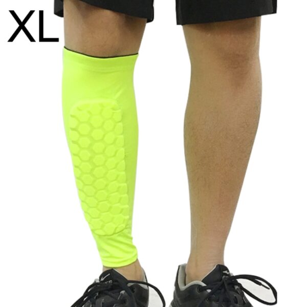 Fußball-Antikollisions-Leggings, Outdoor, Basketball, Reiten, Bergsteigen, Knöchelschutz, Wadensocken, Ausrüstungsschutz, Größe: XL - Image 10