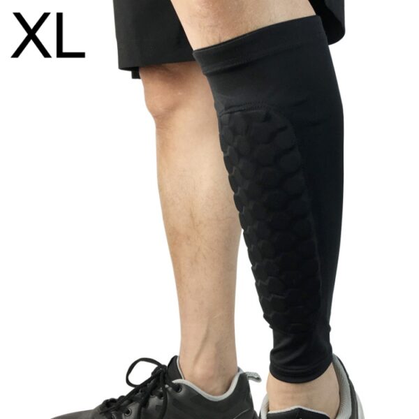 Fußball-Antikollisions-Leggings, Outdoor, Basketball, Reiten, Bergsteigen, Knöchelschutz, Wadensocken, Ausrüstungsschutz, Größe: XL - Image 11