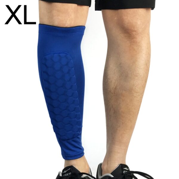 Fußball-Antikollisions-Leggings, Outdoor, Basketball, Reiten, Bergsteigen, Knöchelschutz, Wadensocken, Ausrüstungsschutz, Größe: XL - Image 12