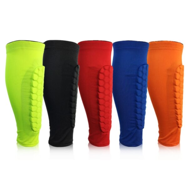 Fußball-Antikollisions-Leggings, Outdoor, Basketball, Reiten, Bergsteigen, Knöchelschutz, Wadensocken, Ausrüstungsschutz, Größe: XL - Image 14