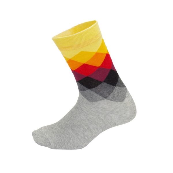 3 Pais bunte Herren-Sport-Laufsocken, verschleißfest, atmungsaktiv, Reiten, Wandern - Image 13